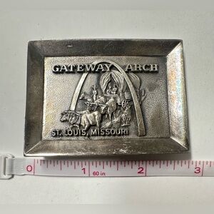 Gateway Arch St. Louis Belt Buckle